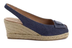 Abarca Shoes Alpargatas Con Cuñas^Alpargatas Cuna Creta Marino
