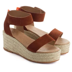 Abarca Shoes Alpargatas De Verano^Alpargatas Cuna Piel Mallorca Marron 268