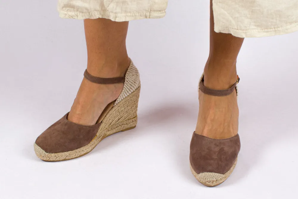Abarca Shoes Alpargatas De Verano^Alpargatas Cuna Piel Radel Topo