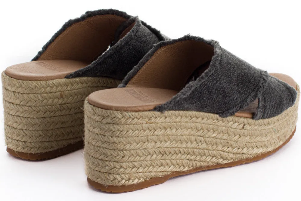 Abarca Shoes Alpargatas De Verano^Alpargatas Cuna Rodas Negro
