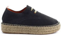 Abarca Shoes Alpargatas Con Cordones^Blucher Piel Basalto
