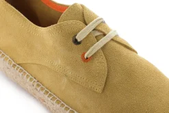 Abarca Shoes Alpargatas De Verano^Blucher Piel Beige