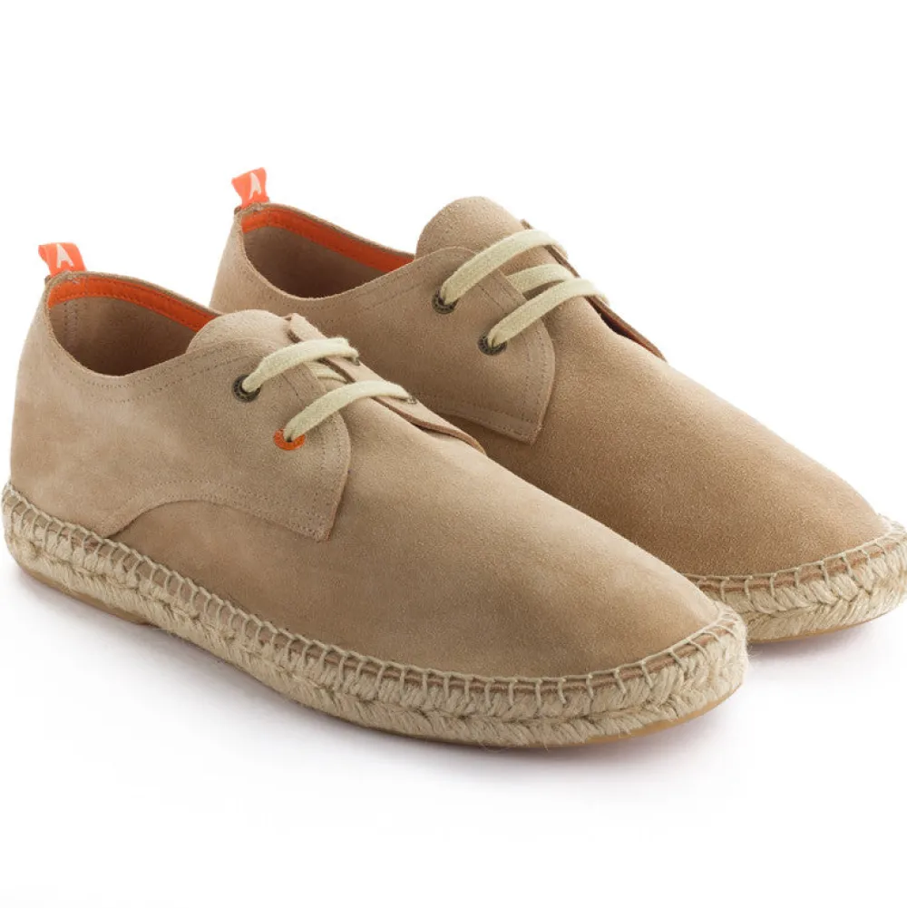 Abarca Shoes Alpargatas Blucher^Blucher Piel Beige 20