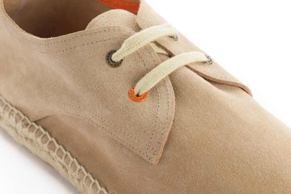 Abarca Shoes Alpargatas Blucher^Blucher Piel Beige 20