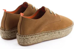 Abarca Shoes Alpargatas Con Cordones^Blucher Piel Camel