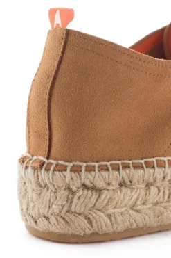 Abarca Shoes Alpargatas De Verano^Blucher Piel Camel