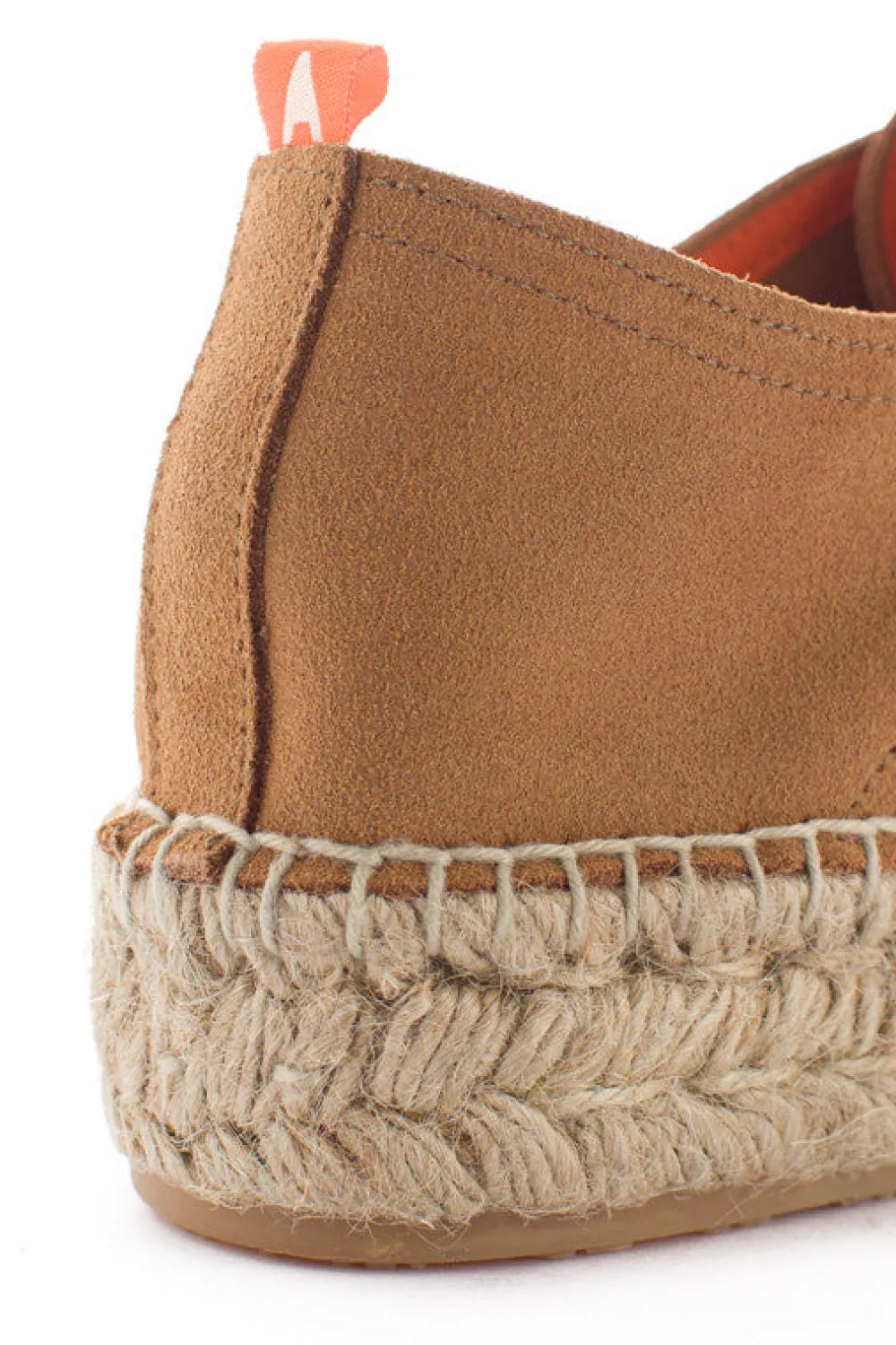 Abarca Shoes Alpargatas De Verano^Blucher Piel Camel
