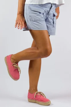 Abarca Shoes Alpargatas De Verano^Blucher Piel Chicle