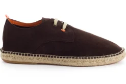 Abarca Shoes Alpargatas De Verano^Blucher Piel Chocolate