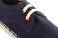 Abarca Shoes Alpargatas De Verano^Blucher Piel Marino 19