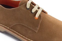 Abarca Shoes Zapatos De Piel^Blucher Piel Serraje Tierra