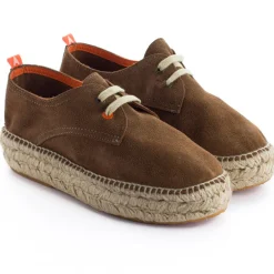 Abarca Shoes Alpargatas De Verano^Blucher Piel Tierra