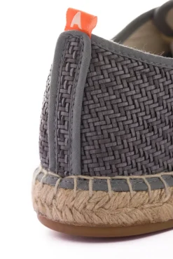 Abarca Shoes Alpargatas Blucher^Blucher Rafia Gris
