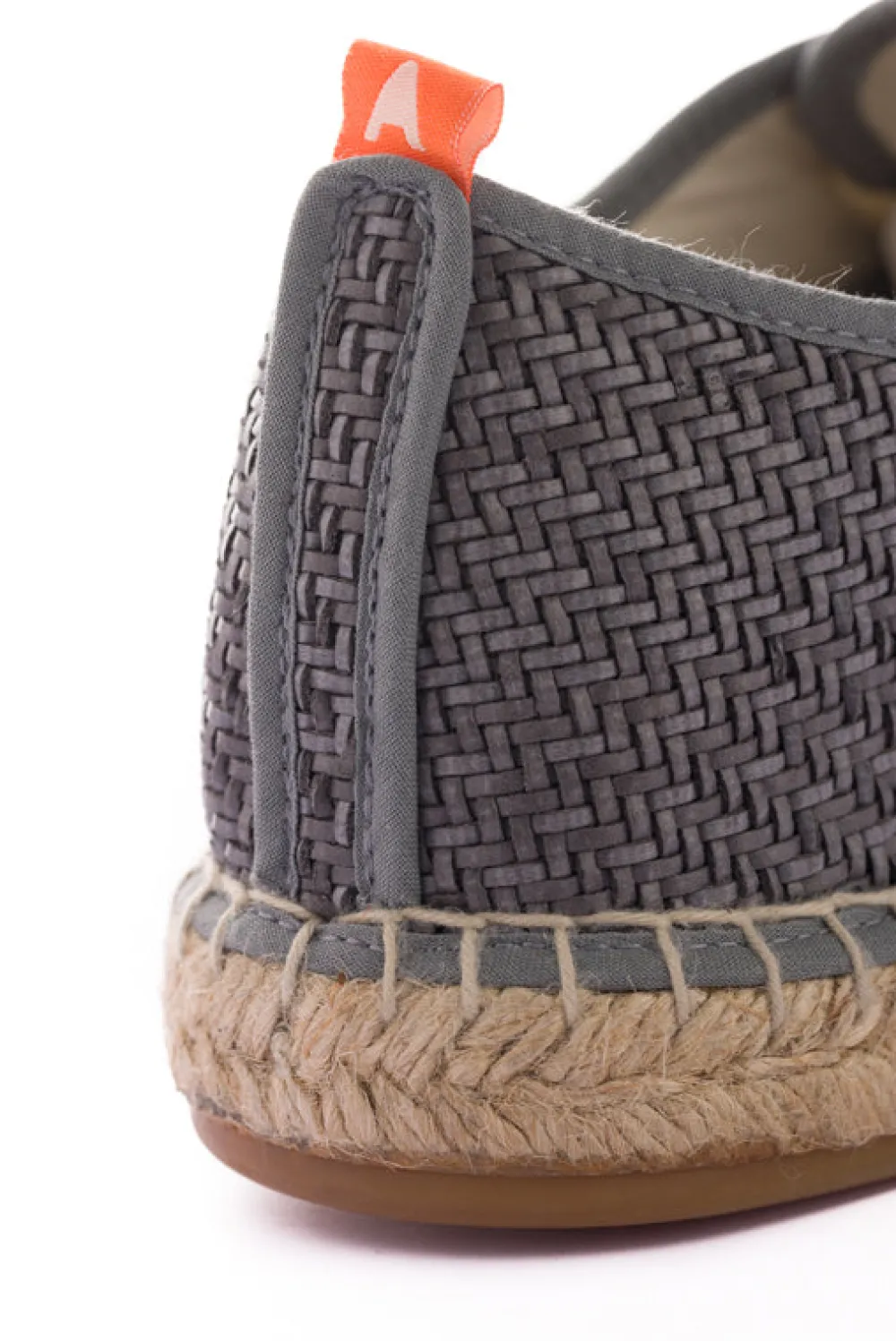 Abarca Shoes Alpargatas Blucher^Blucher Rafia Gris