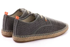 Abarca Shoes Alpargatas Blucher^Blucher Rafia Gris