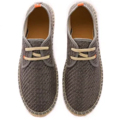 Abarca Shoes Alpargatas De Verano^Blucher Rafia Gris