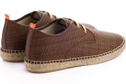 Abarca Shoes Alpargatas Blucher^Blucher Rafia Marron