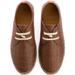 Abarca Shoes Alpargatas De Verano^Blucher Rafia Marron