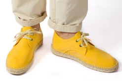 Abarca Shoes Alpargatas Con Cordones^Blucher Terra Amarillo