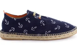 Abarca Shoes Alpargatas De Verano^Blucher Terra Anclas Marino