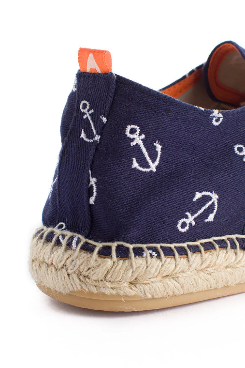 Abarca Shoes Alpargatas De Verano^Blucher Terra Anclas Marino