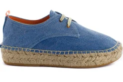 Abarca Shoes Alpargatas De Verano^Blucher Terra Azul