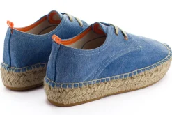 Abarca Shoes Alpargatas De Verano^Blucher Terra Azul