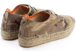 Abarca Shoes Alpargatas De Verano^Blucher Terra Camuflaje Camel