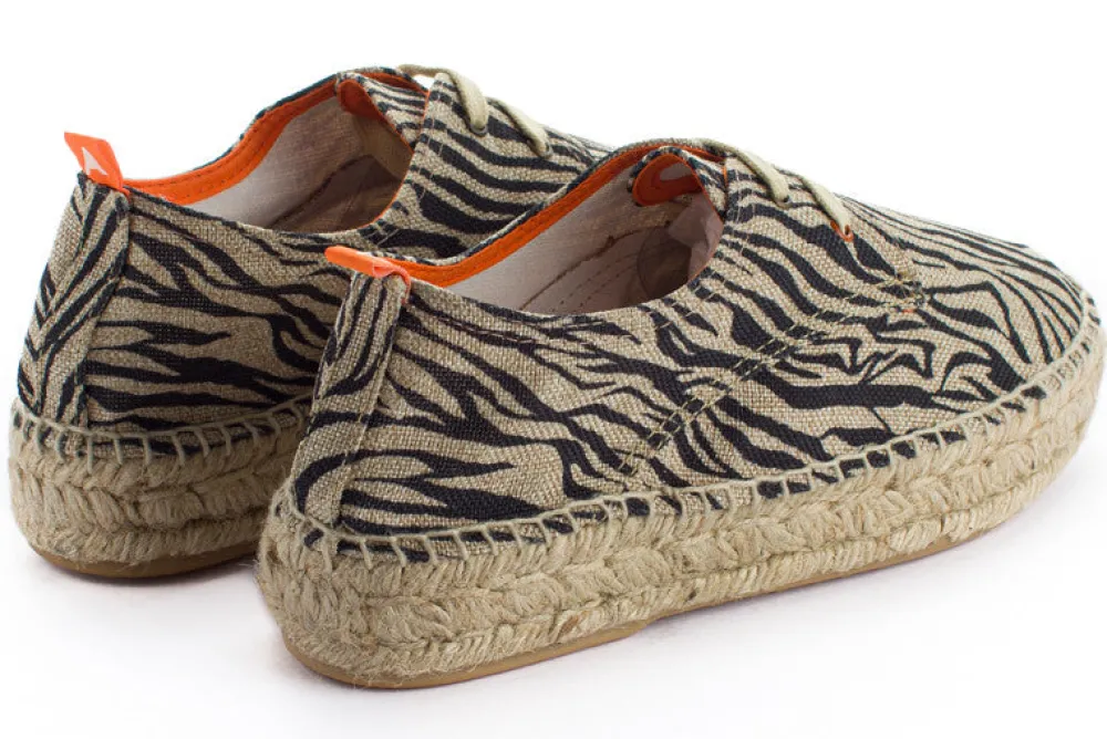 Abarca Shoes Alpargatas De Verano^Blucher Terra Cebra