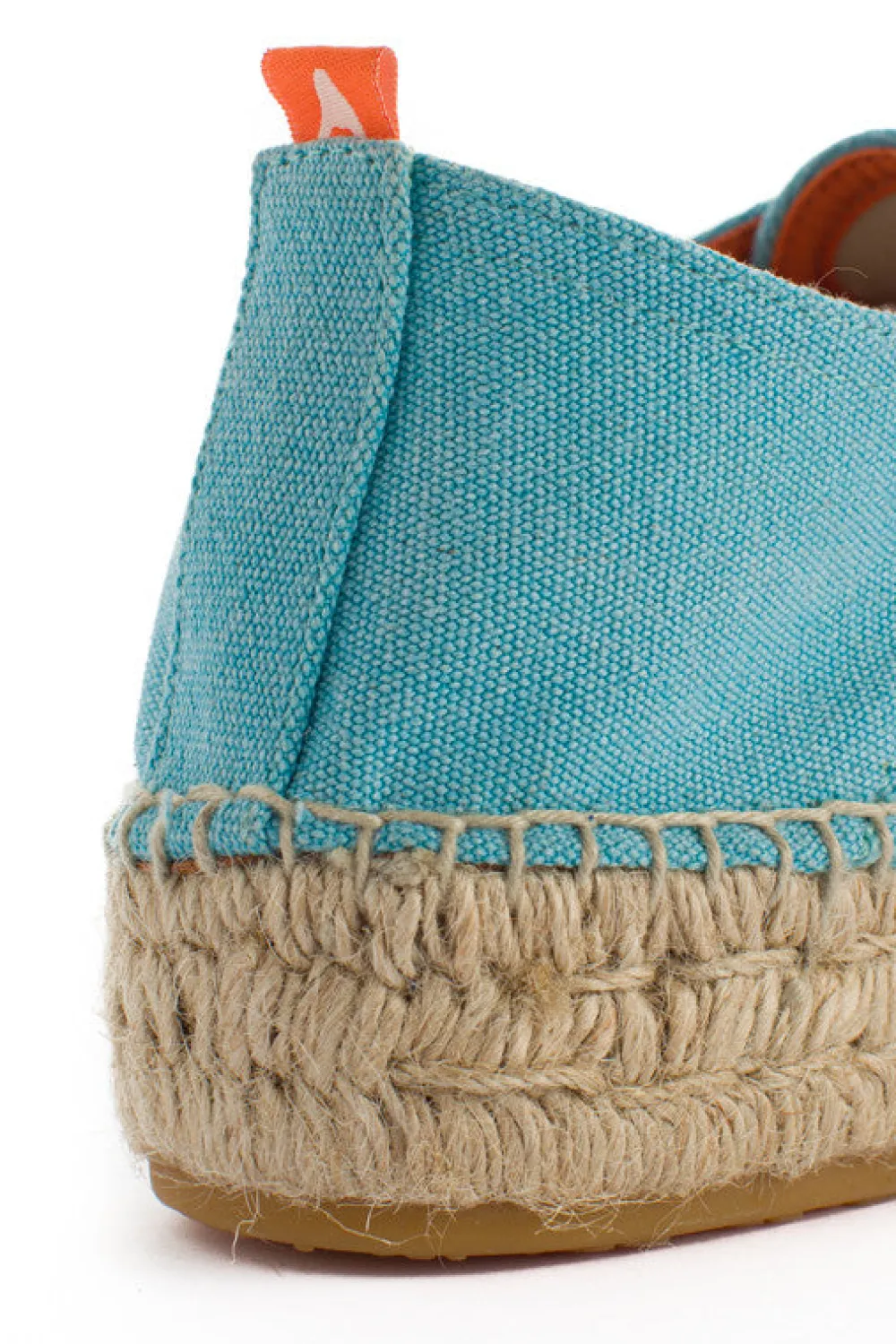 Abarca Shoes Alpargatas Con Cordones^Blucher Terra Celeste