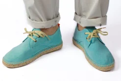 Abarca Shoes Alpargatas De Verano^Blucher Terra Celeste