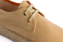 Abarca Shoes Alpargatas De Verano^Blucher Terra Crema