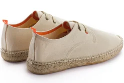 Abarca Shoes Alpargatas Con Cordones^Blucher Terra Crudo