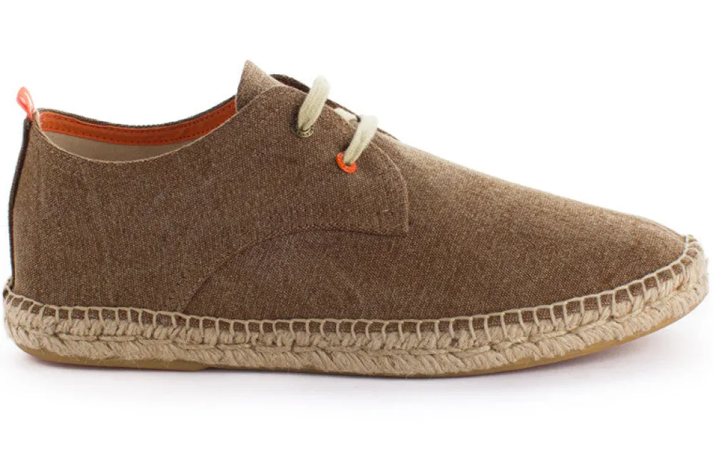 Abarca Shoes Alpargatas De Verano^Blucher Terra Cuero