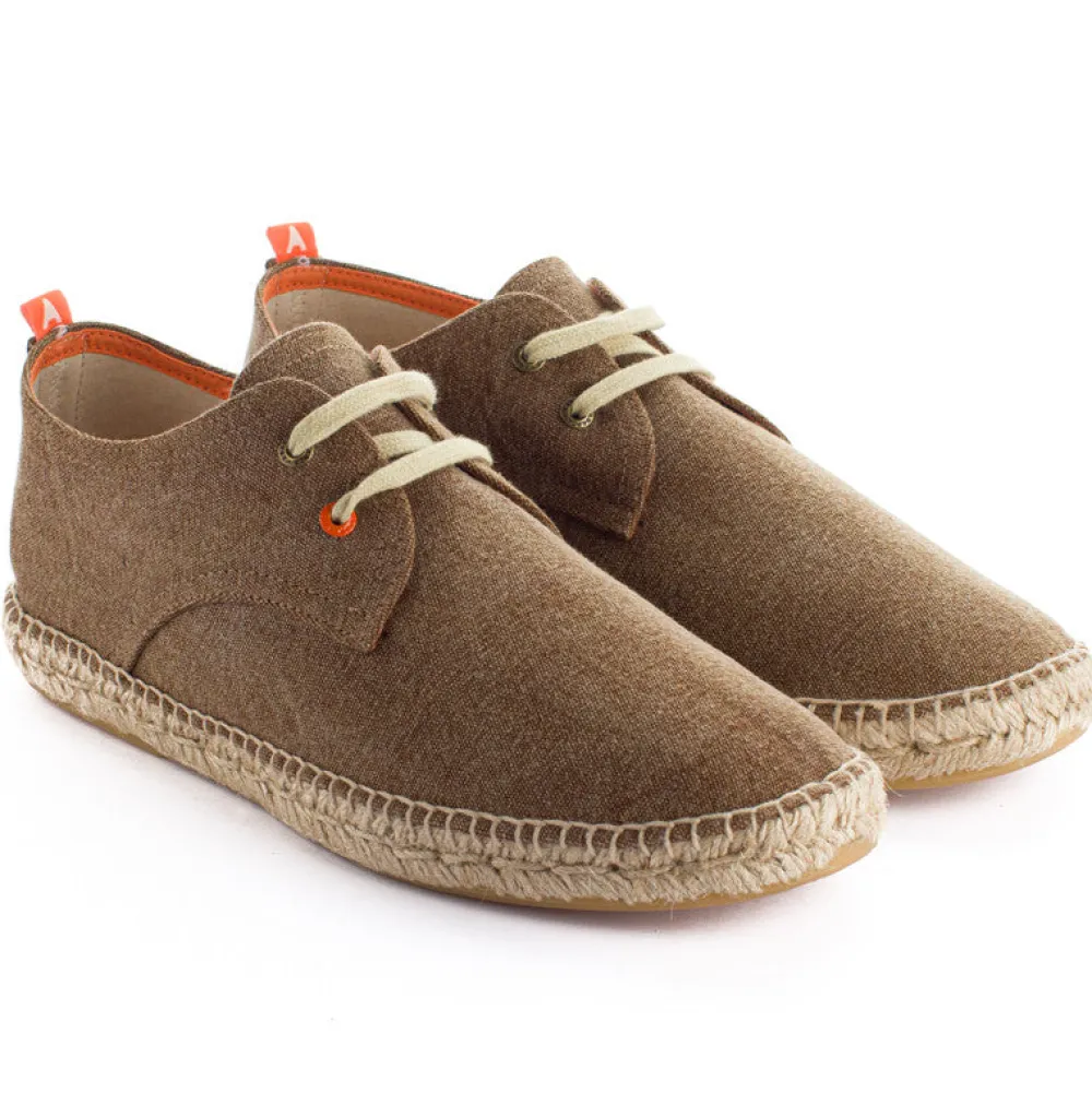 Abarca Shoes Alpargatas De Verano^Blucher Terra Cuero