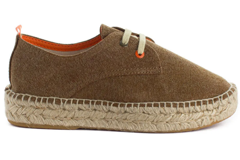 Abarca Shoes Alpargatas De Verano^Blucher Terra Cuero