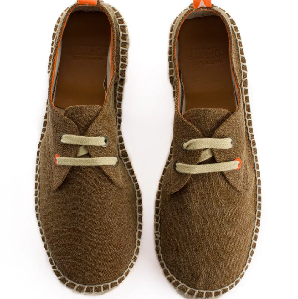 Abarca Shoes Alpargatas De Verano^Blucher Terra Cuero