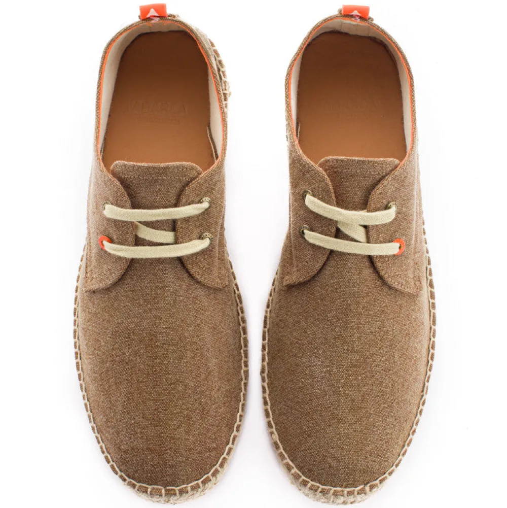 Abarca Shoes Alpargatas Blucher^Blucher Terra Cuero
