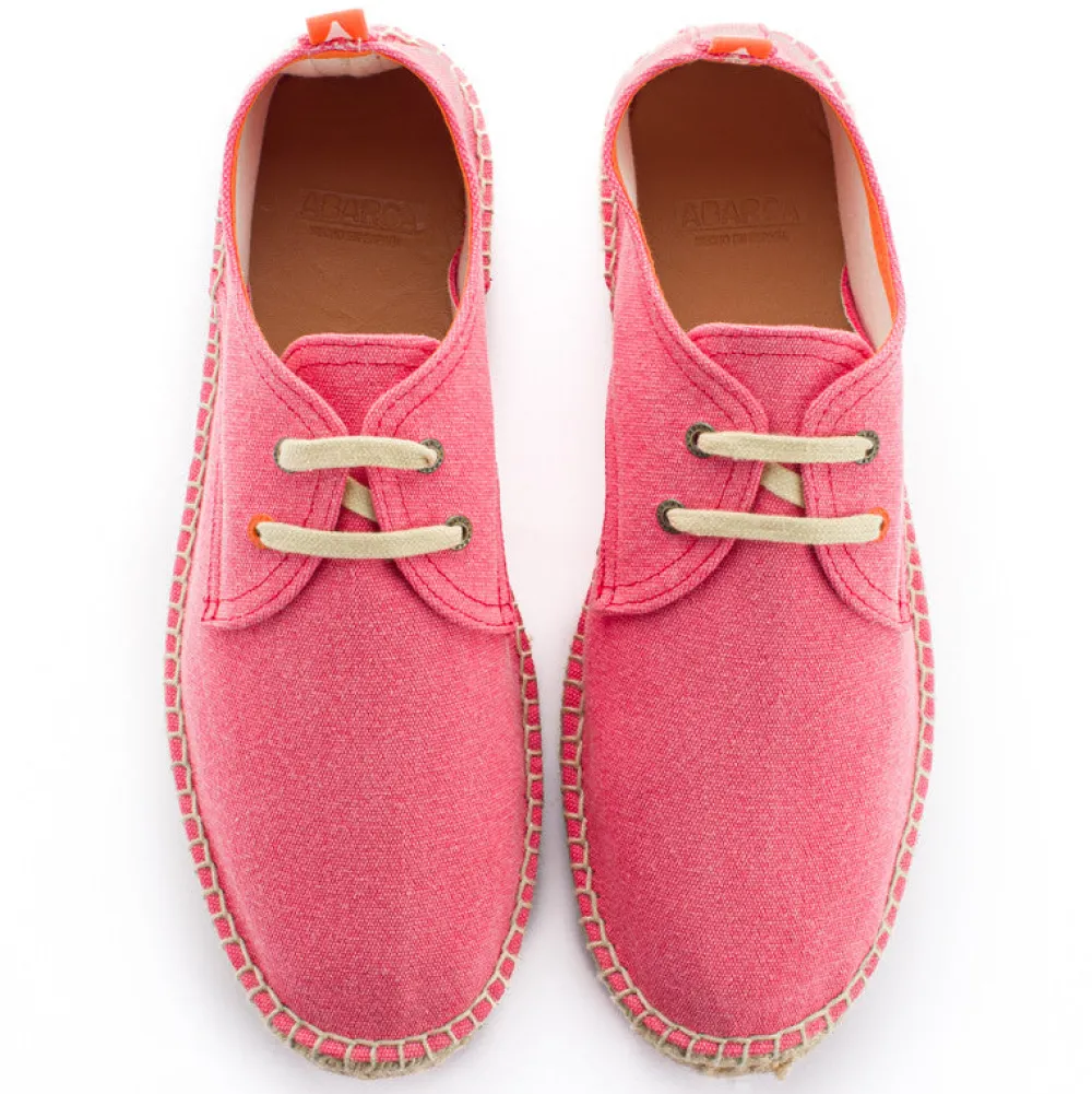 Abarca Shoes Alpargatas De Verano^Blucher Terra Geranio