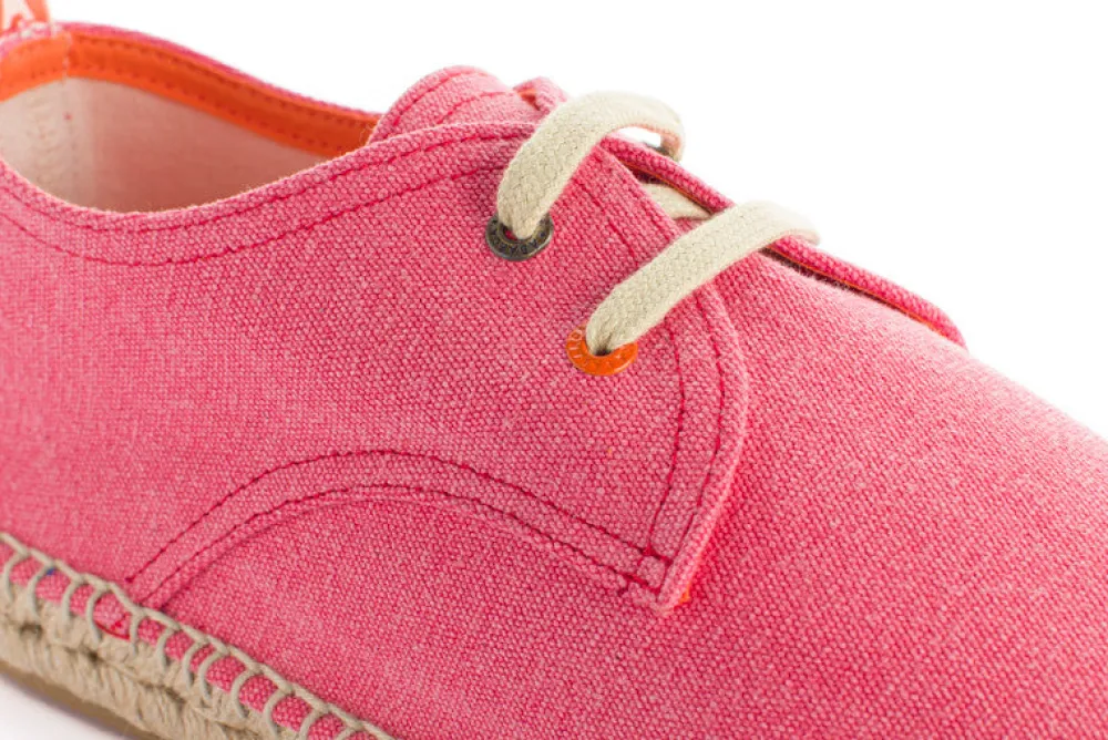 Abarca Shoes Alpargatas De Verano^Blucher Terra Geranio