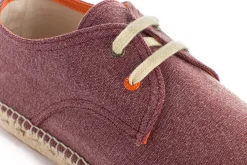 Abarca Shoes Alpargatas De Verano^Blucher Terra Granate