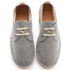 Abarca Shoes Alpargatas Con Cordones^Blucher Terra Gris