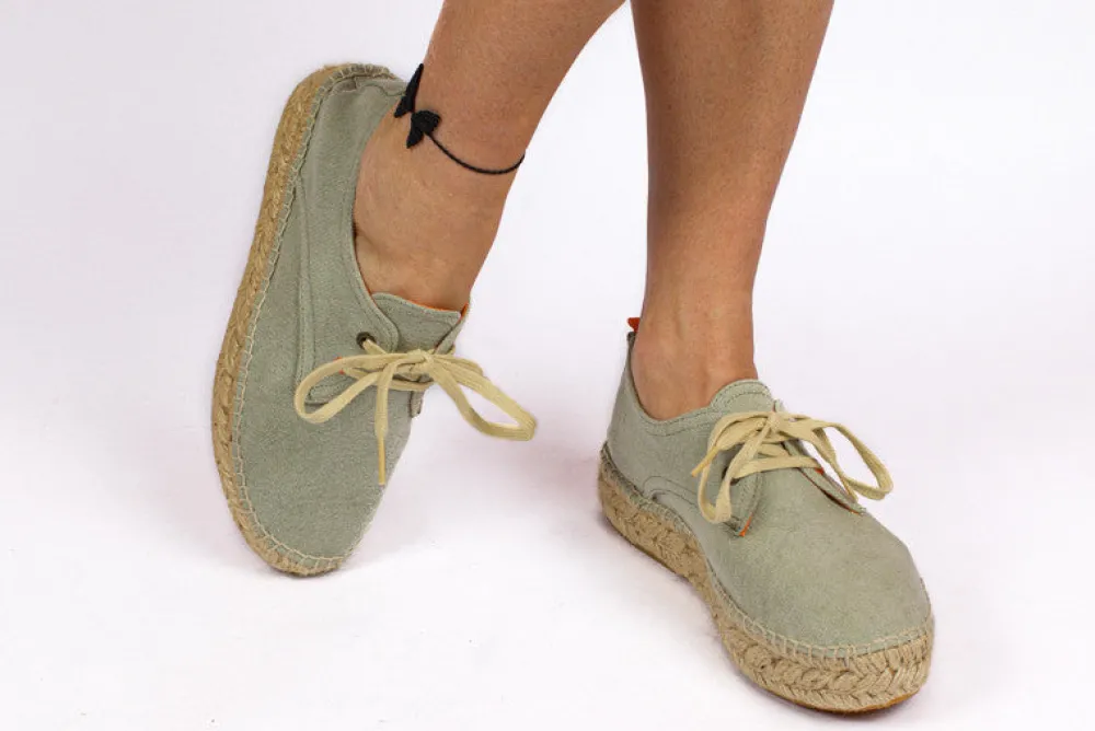 Abarca Shoes Alpargatas De Verano^Blucher Terra Hielo