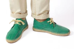 Abarca Shoes Alpargatas Con Cordones^Blucher Terra Hierba