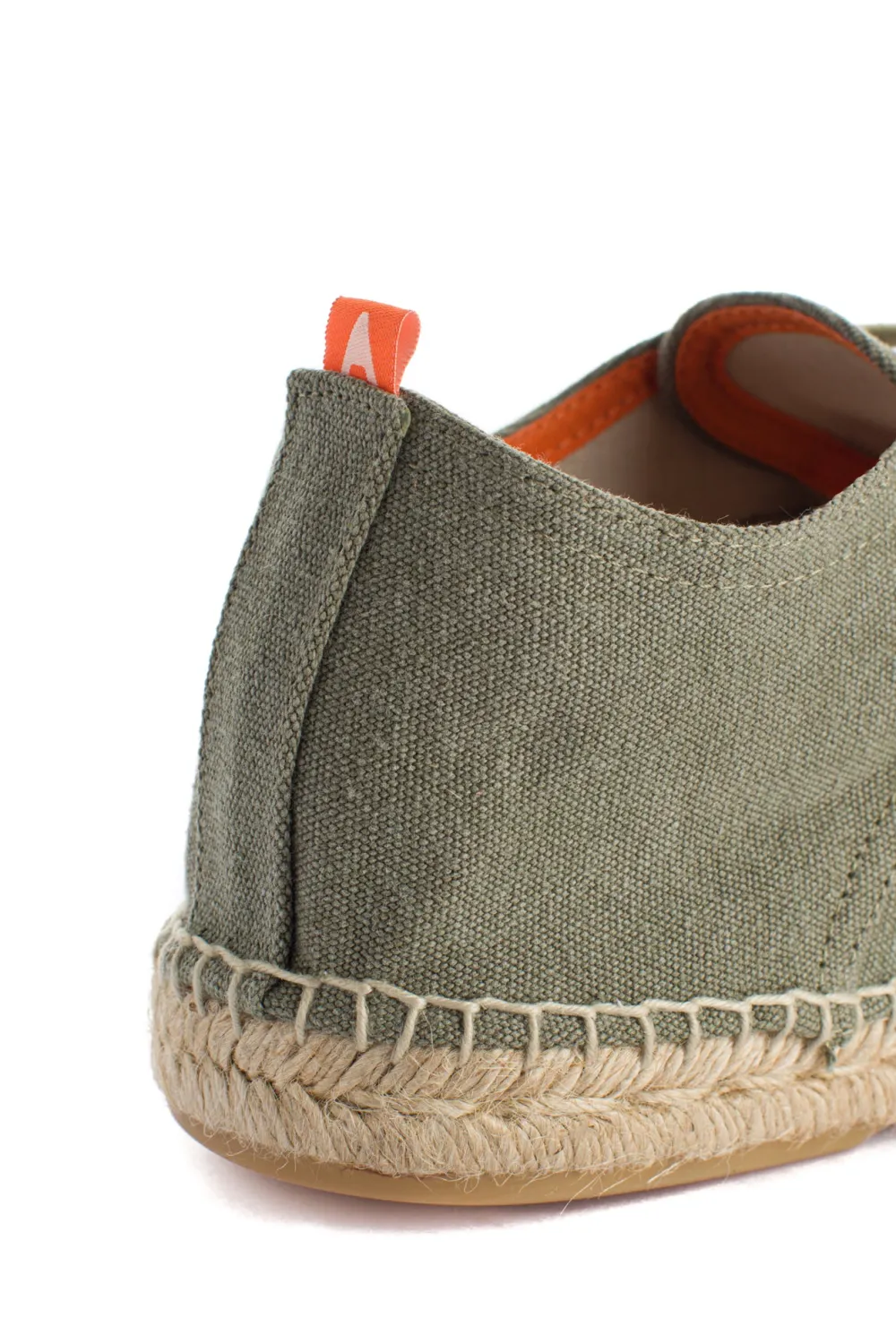 Abarca Shoes Alpargatas Yute^Blucher Terra Kaki