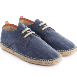 Abarca Shoes Alpargatas Con Cordones^Blucher Terra Marino