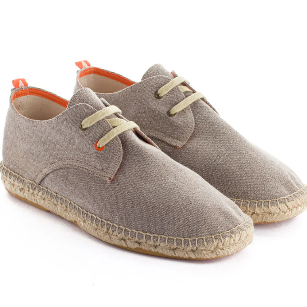 Abarca Shoes Alpargatas Blucher^Blucher Terra Panna