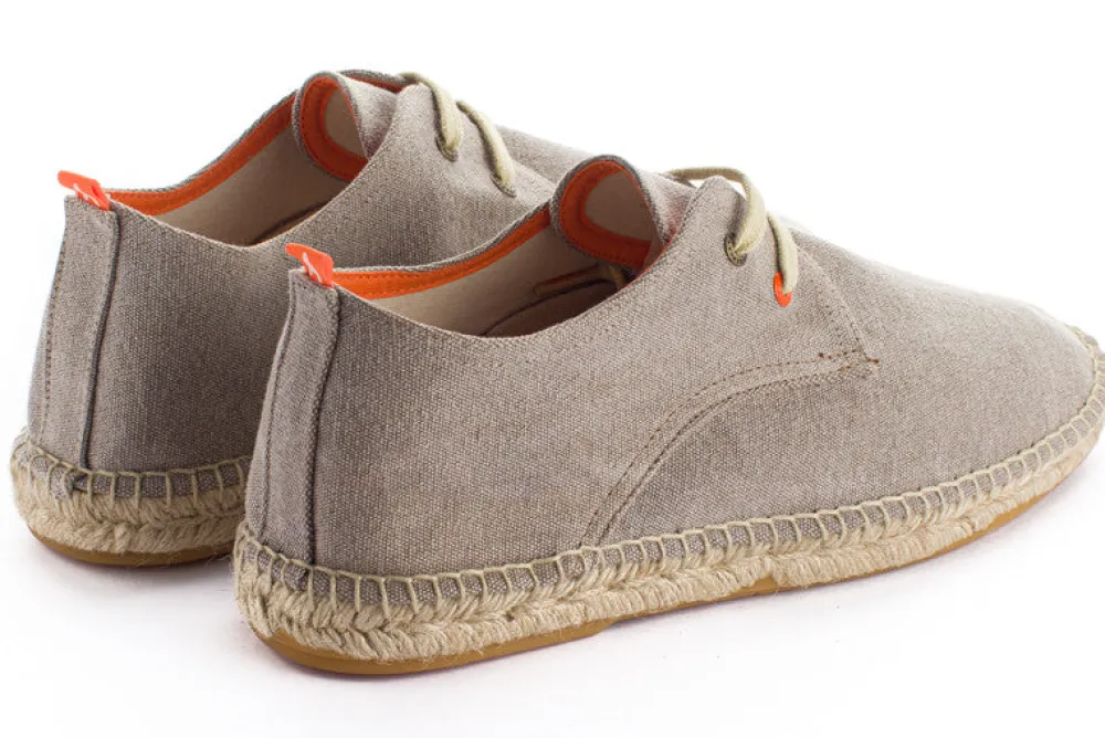 Abarca Shoes Alpargatas Blucher^Blucher Terra Panna