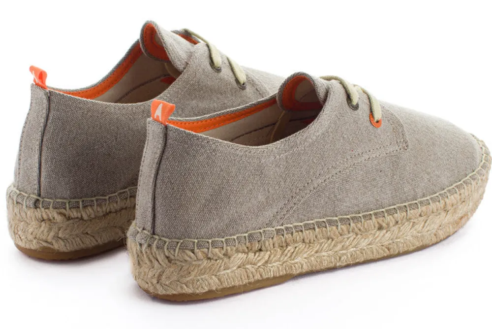 Abarca Shoes Alpargatas De Verano^Blucher Terra Panna