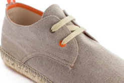 Abarca Shoes Alpargatas Con Cordones^Blucher Terra Panna